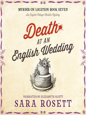 cover image of Death at an English Wedding